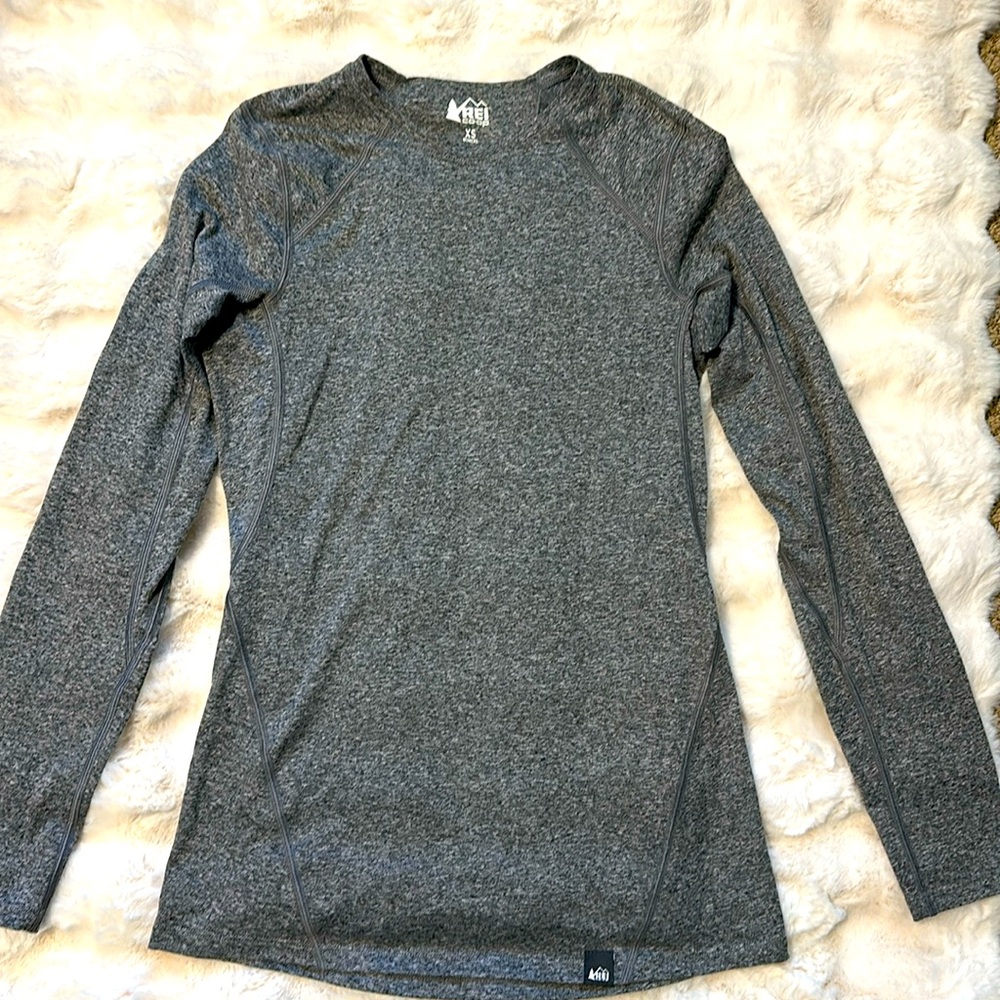 REI Co-op Gray Long Sleeve top
